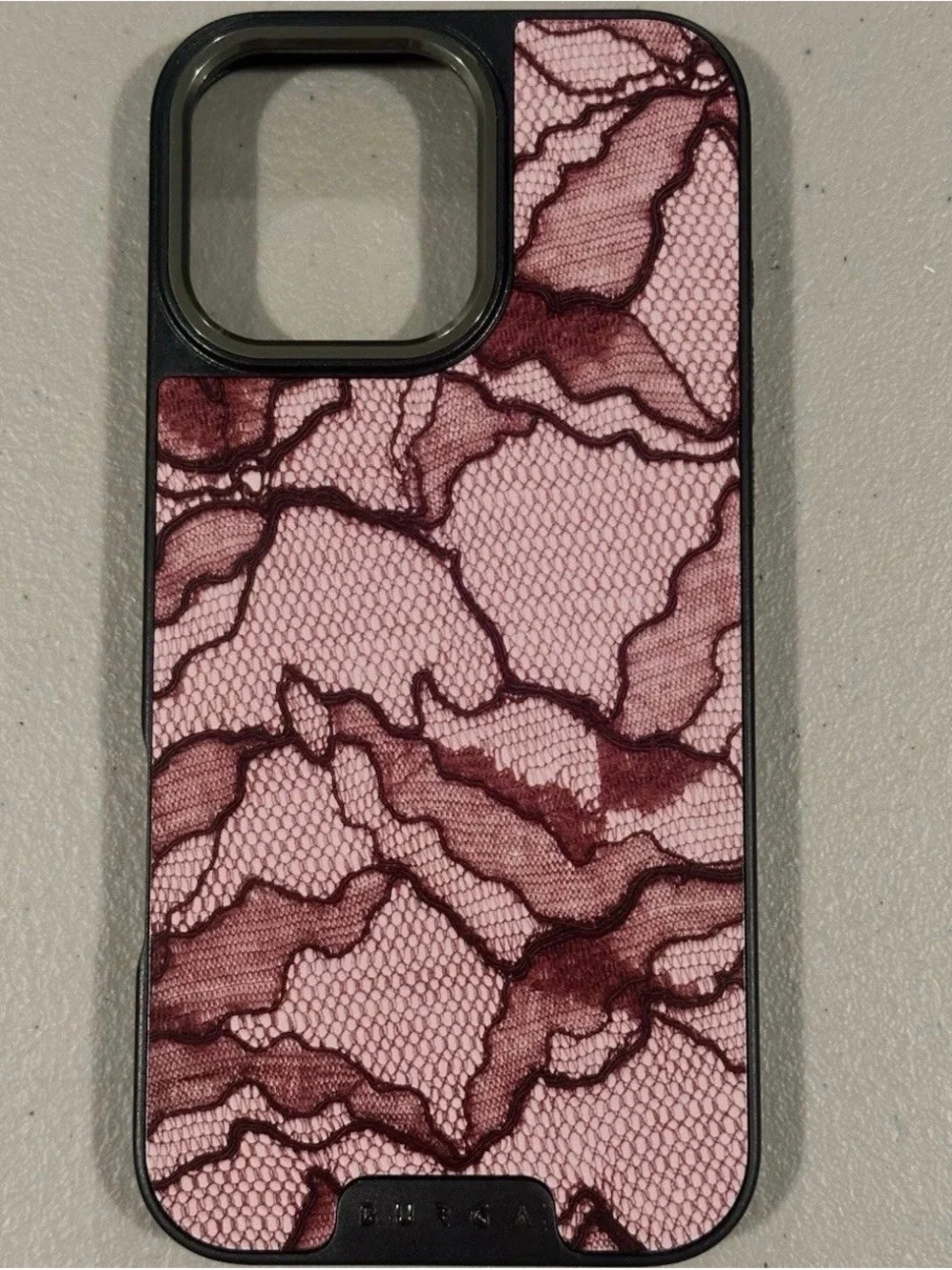 BRAND NEW Burga iPhone 16 Pro Max Case with Lace Design